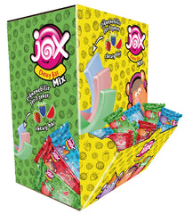 JOX Chewy Bar Mix – Karışık Meyve Aromalı Çiğnenebilir Şekerleme , 6g X 200