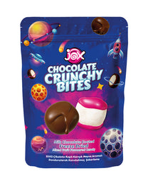 JOX Chocolate Crunchy Bites – Sütlü Çikolata Kaplı Freeze Dried Şekerleme 50g