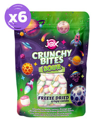 JOX Crunchy Bites Sour Freeze Dried – 6’lı Paket 50gr X 6