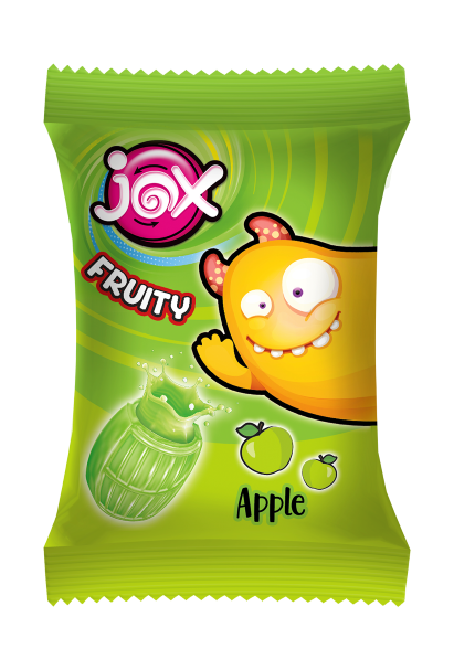 JOX Bonbon Fruity – Meyve Aromalı Dolgulu Sert Şekerleme 5gr X 100