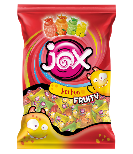 JOX Bonbon Fruity Meyve Aromalı Dolgulu Bonbon, 5g x 200