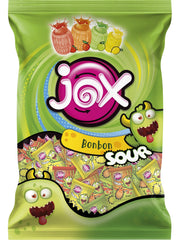 JOX Bonbon Sour – Ekşi Meyve Aromalı Dolgulu Sert Şekerleme, 5g x 200