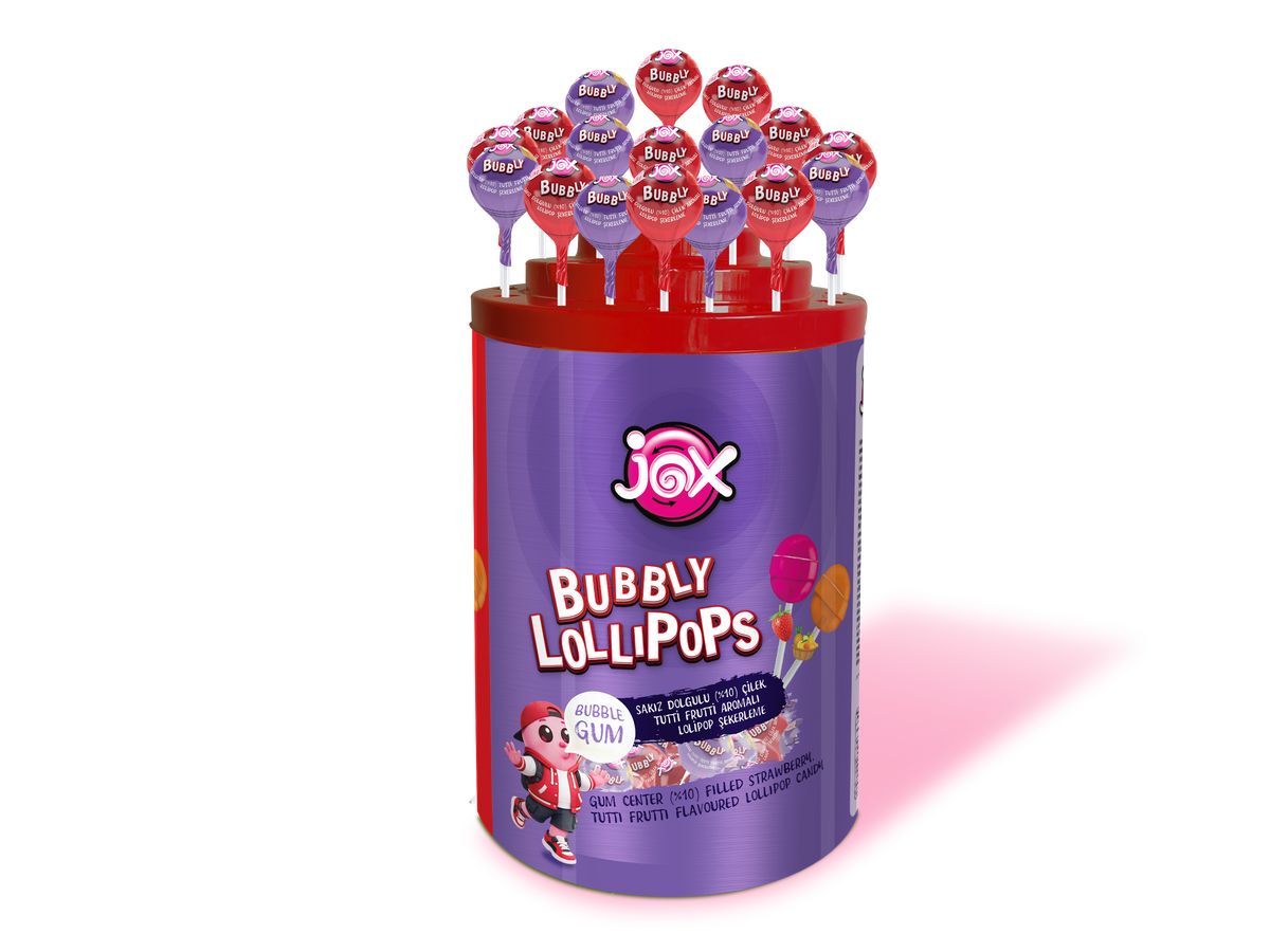 JOX Bubbly Sakız Dolgulu Lolipop