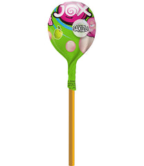 Karışık Meyve ve Bubble Gum Aromalı Sakız Dolgulu Lolipop