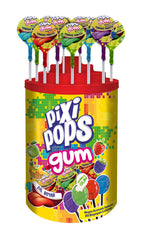 Pixi Pops Meyve Aromalı Dil Boyayan Top Lolipop 100 x 16 gr