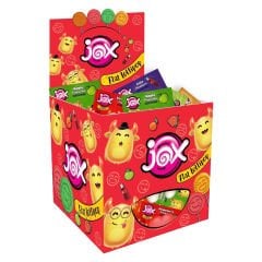 JOX Flat Kabartmalı Yüz İfadeli Karışık Meyve Aromalı Yassı Lolipop