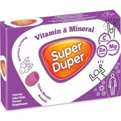 Super Duper Yaban Mersini Vitamin Mineral Bonbon 4 gr x 14 Adet