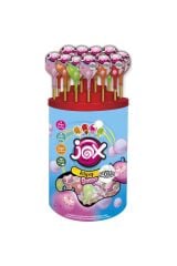 Bubbly - Çilek, Şeftali, Bubble Gum, Elma Aromalı Sakız Dolgulu Lolipop(13G X 110 Adet)