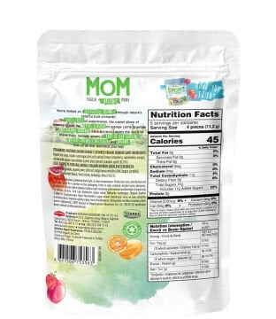 Organik Meyveli Bonbon, 56g X 12