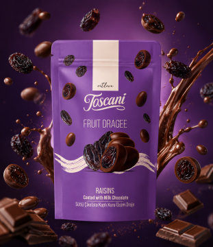 Sütlü Çikolatalı Üzümlü Draje 60G
