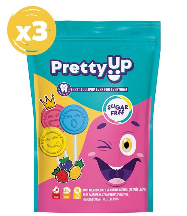 Şekersiz Lolipop, 55g X 3