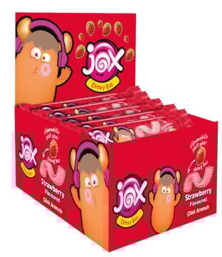 Çilek Aromali Şerit Şeker, 7g X 60