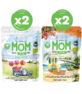 Organik Lolipop Karışık Set, 58g X 4