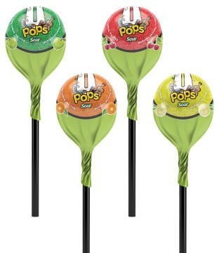 Sour Lolipop Multipaket 16 gr x 48 Adet